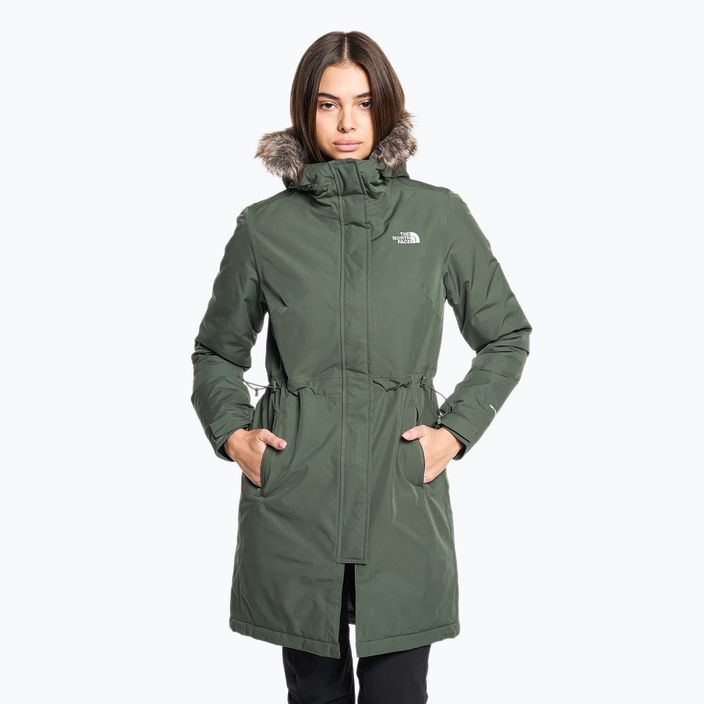 Зимно яке за жени The North Face Zaneck Parka green NF0A4M8YNYC1