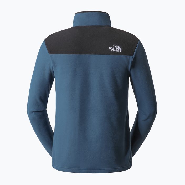 Мъжки поларен пуловер The North Face Homesafe Snap Neck Fleece Pullover blue NF0A55HMMPF1 11