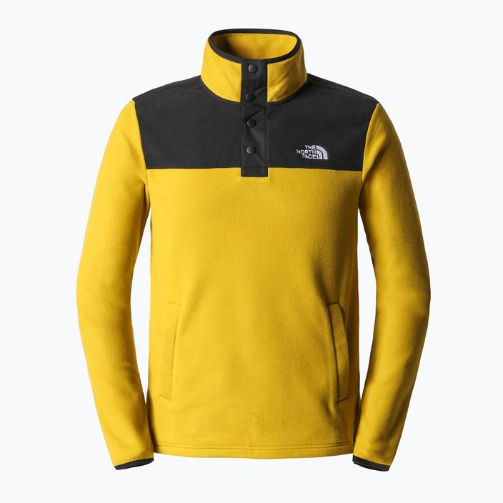 Мъжки поларен пуловер The North Face Homesafe Snap Neck Fleece Pullover yellow NF0A55HM76S1 8