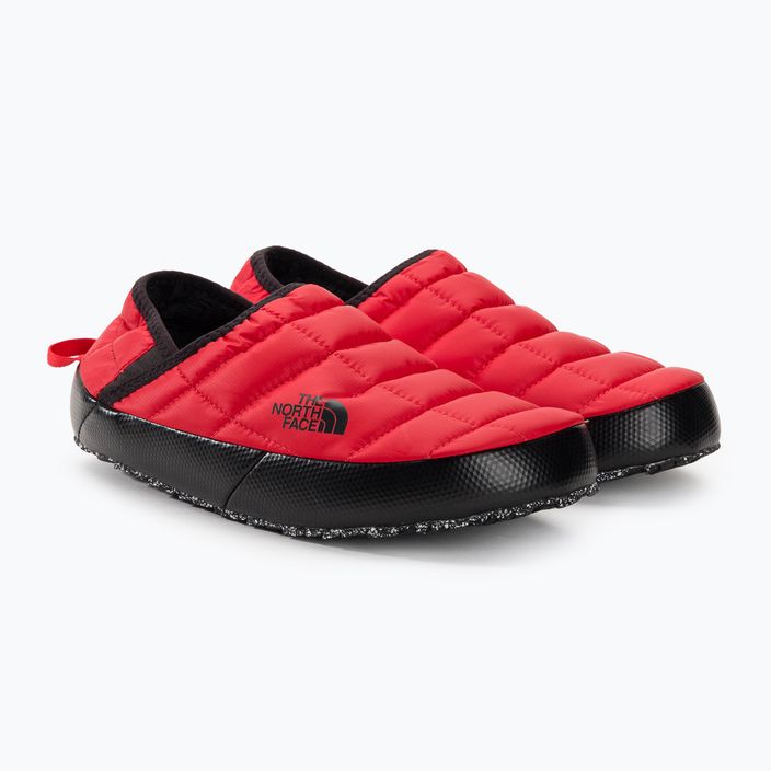 Мъжки зимни чехли The North Face Thermoball Traction Mule V red/black 4