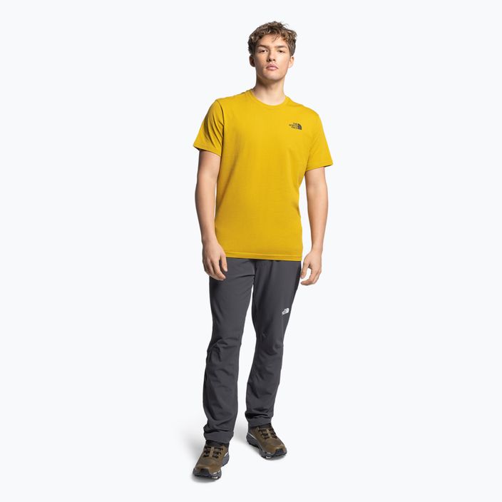 Мъжка риза за трекинг The North Face Redbox yellow NF0A2TX276S1 2