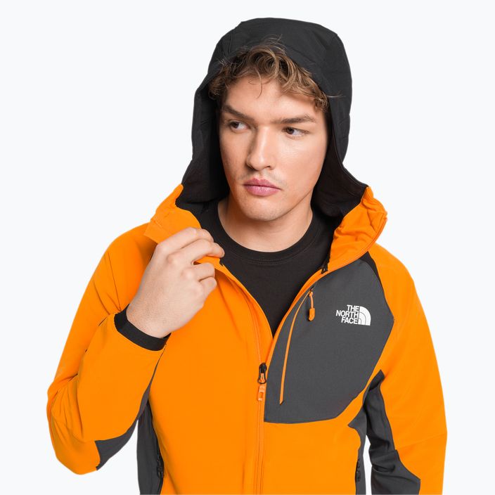 Мъжко софтшел яке The North Face AO Softshell Hoodie orange NF0A7ZF58V81 5