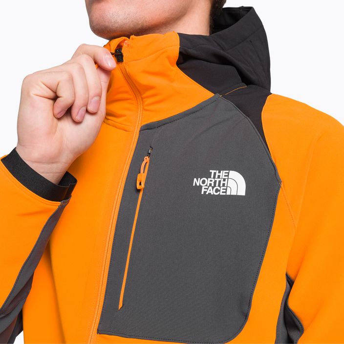 Мъжко софтшел яке The North Face AO Softshell Hoodie orange NF0A7ZF58V81 7
