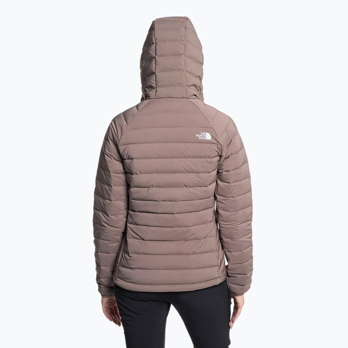 Пухено яке за жени The North Face Belleview Stretch Down Hoodie brown NF0A7UK5EFU1 2