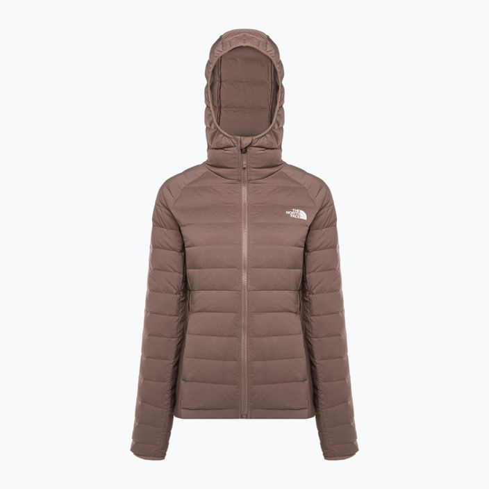 Пухено яке за жени The North Face Belleview Stretch Down Hoodie brown NF0A7UK5EFU1 6