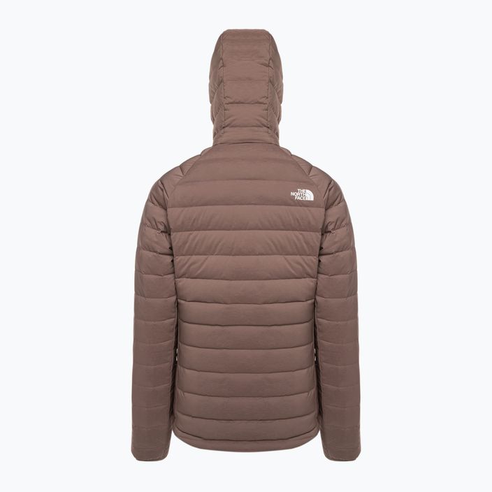 Пухено яке за жени The North Face Belleview Stretch Down Hoodie brown NF0A7UK5EFU1 7