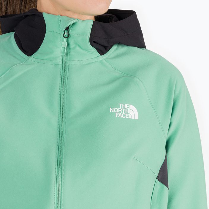 Дамско софтшел яке The North Face AO Softshell Hoodie green NF0A7ZE990Q1 5