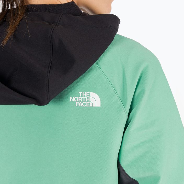 Дамско софтшел яке The North Face AO Softshell Hoodie green NF0A7ZE990Q1 7