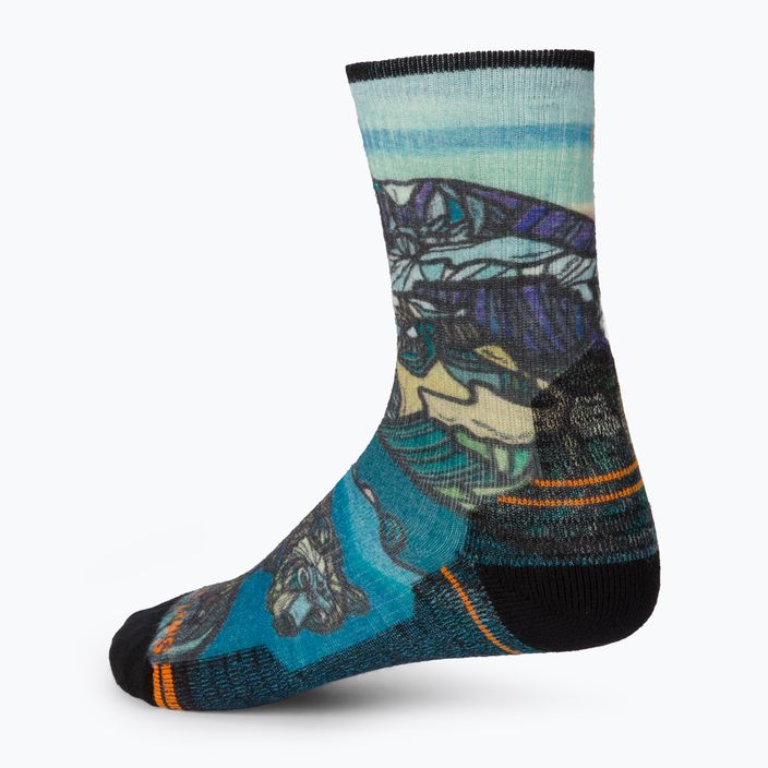 Дамски чорапи за трекинг Smartwool Hike Light Cushion Icy Range Print Crew цветни 01988 2