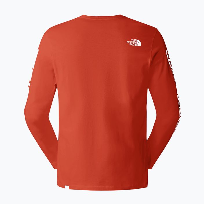 Мъжка риза за трекинг The North Face Outdoor Graphic LS brown NF0A827K 2