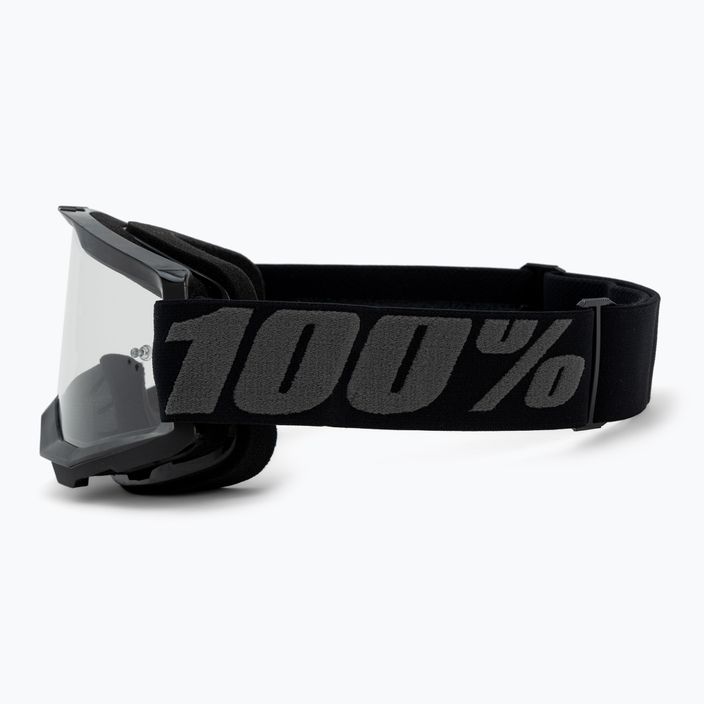 Мъжки очила за колоездене 100% Strata 2 black/clear 50027-00001 4
