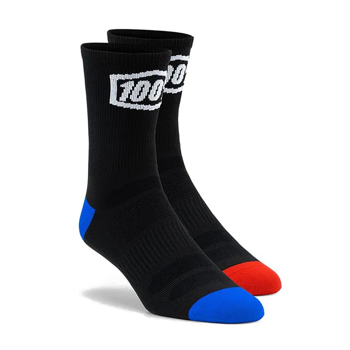 Чорапи за колоездене 100% Terrain Performance черни 2