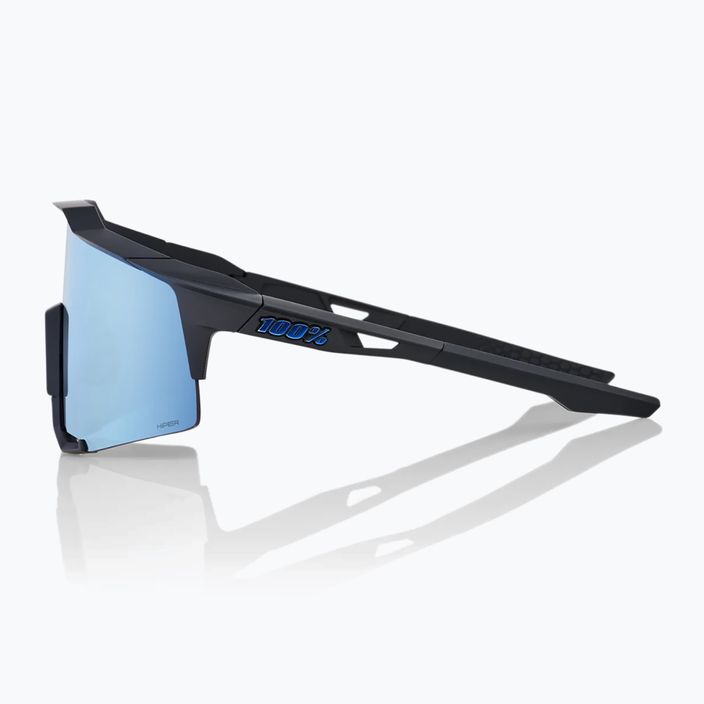 100% Speedcraft матово черни/хипер сини многослойни огледални очила за колоездене 60007-00004 9