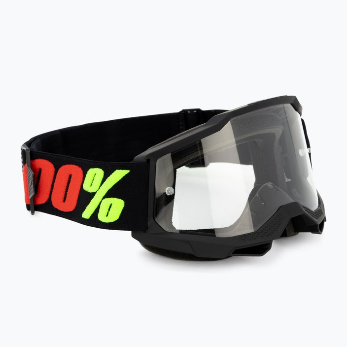 100% Accuri 2 morphuis/clear cycling goggles 50013-00022