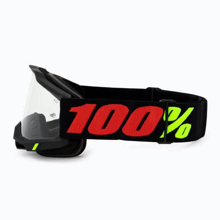 100% Accuri 2 morphuis/clear cycling goggles 50013-00022 4