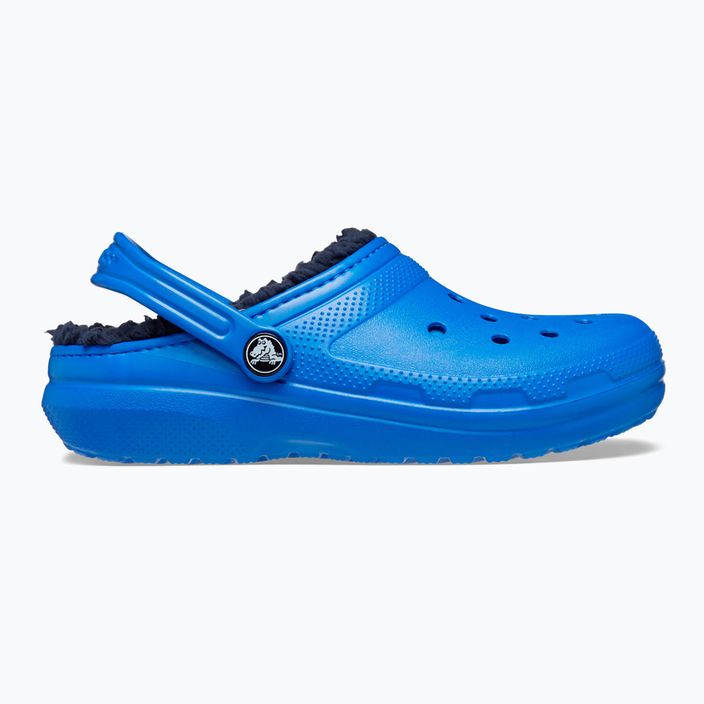 Детски джапанки Crocs Classic Lined blue bolt 10