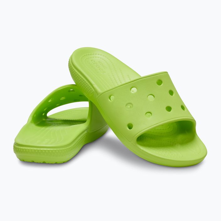 Crocs Classic Crocs Slide green 206121-3UH джапанки 14