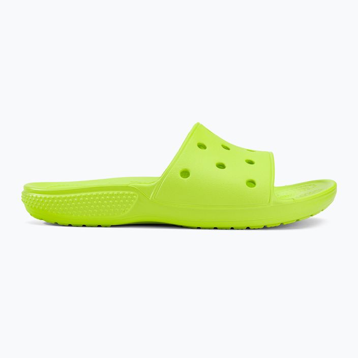 Crocs Classic Crocs Slide green 206121-3UH джапанки 2