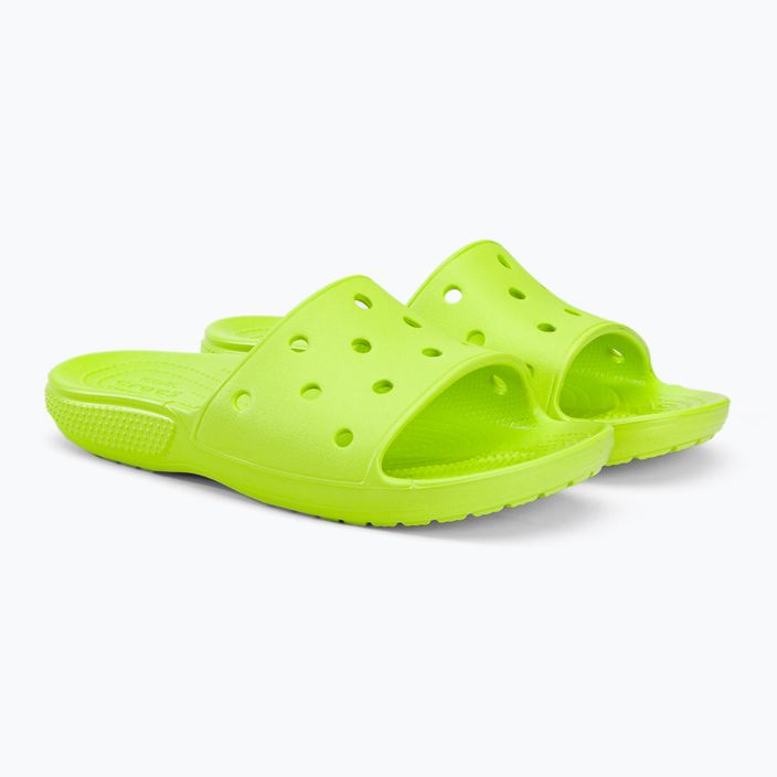 Crocs Classic Crocs Slide green 206121-3UH джапанки 4