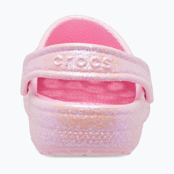 Детски джапанки Crocs Classic Glitter Clog flamingo 13