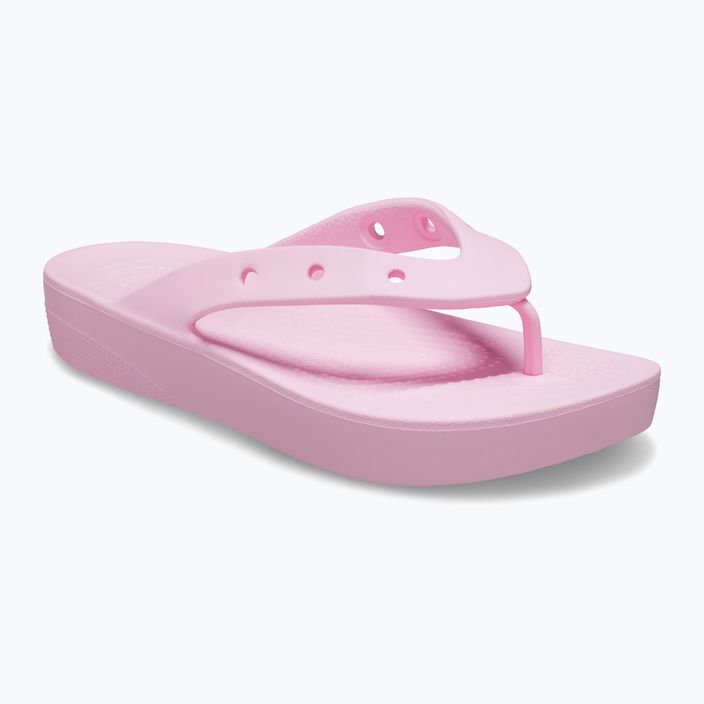 Дамски джапанки Crocs Classic Platform flamingo 8