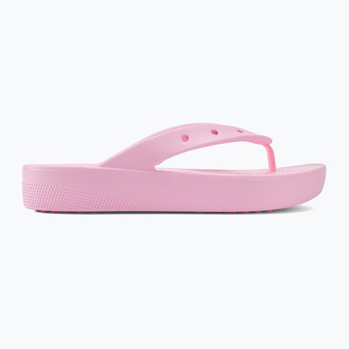 Дамски джапанки Crocs Classic Platform flamingo 2