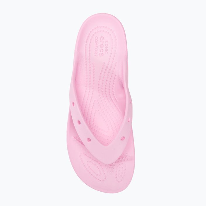 Дамски джапанки Crocs Classic Platform flamingo 5