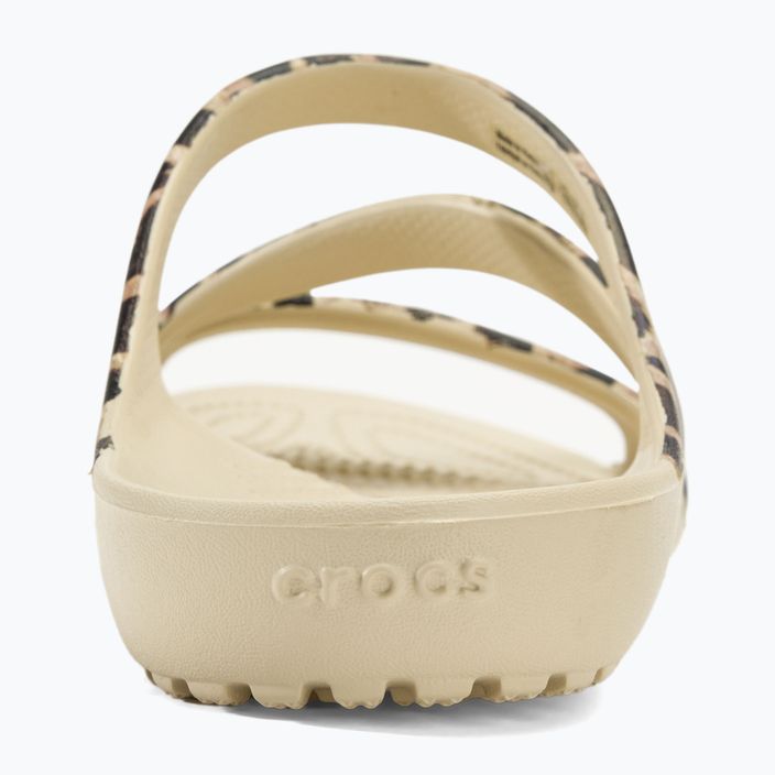 Дамски джапанки Crocs Kadee II Graphic winter white/multi 6