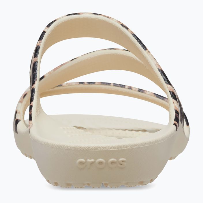 Дамски джапанки Crocs Kadee II Graphic winter white/multi 10