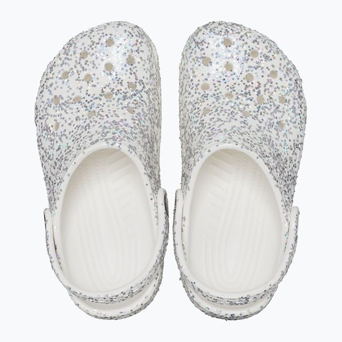 Детски джапанки Crocs Classic Starry Glitter white 12