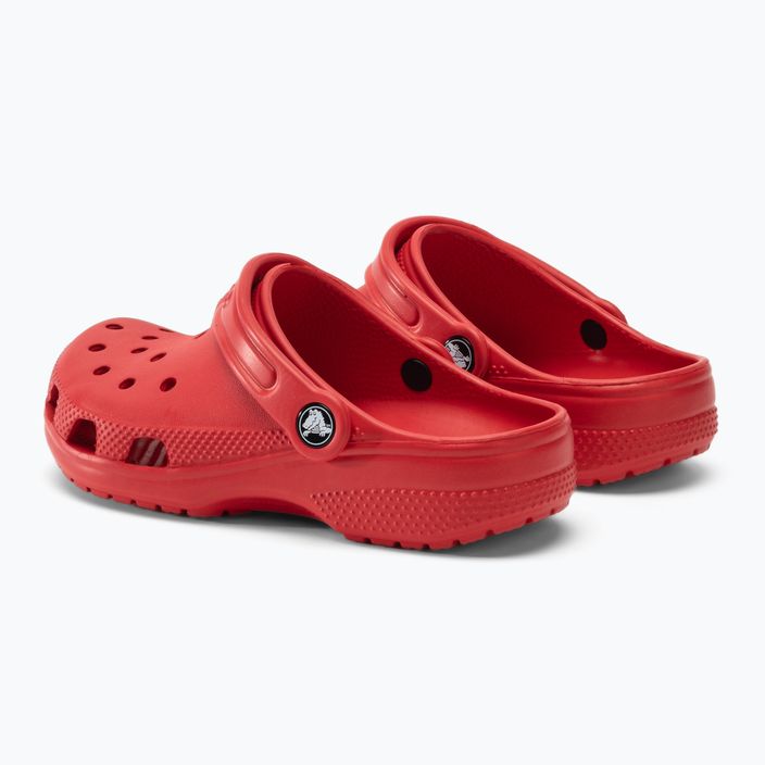 Crocs Classic Clog Детски джапанки варсити червено 4