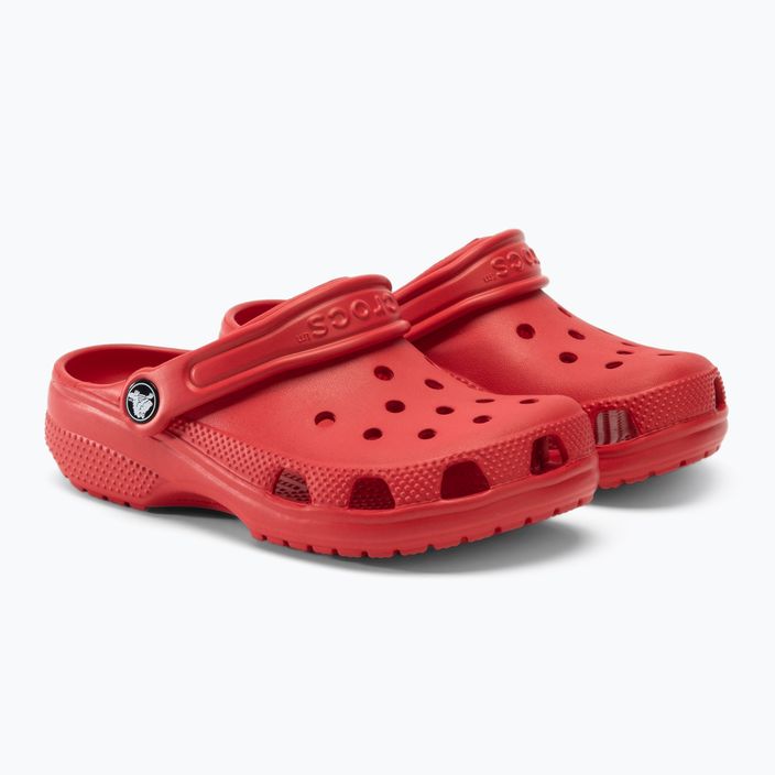 Crocs Classic Clog Детски джапанки варсити червено 5