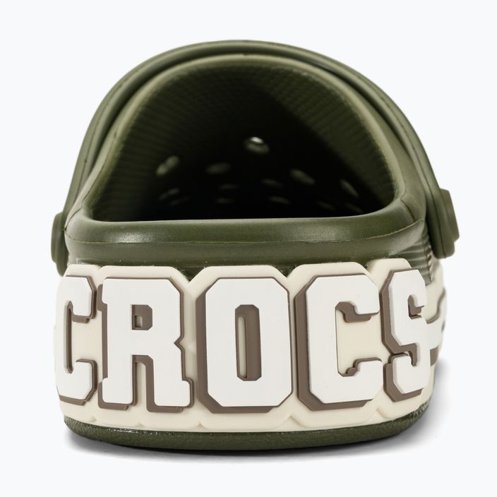 Crocs Off Court Logo Clog армейски зелени джапанки 7
