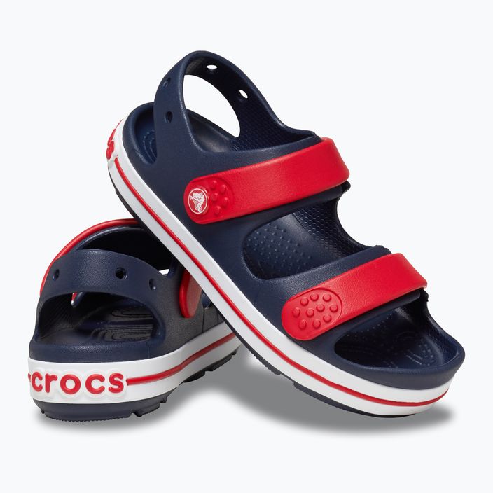 Детски сандали Crocs Crocband Cruiser Kids navy/varsity red 10