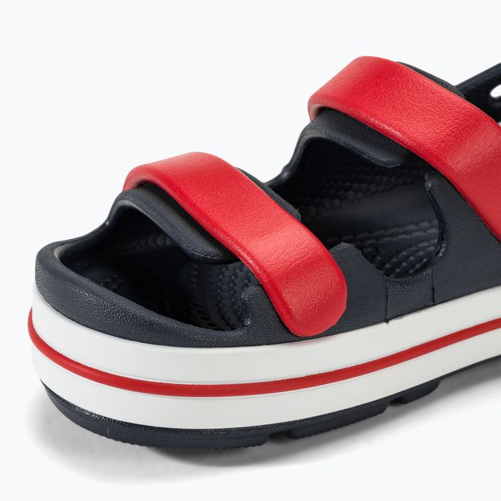 Детски сандали Crocs Crocband Cruiser Kids navy/varsity red 7