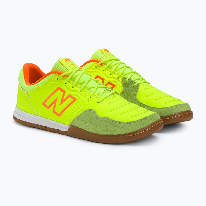 New Balance мъжки футболни обувки Audazp V5+ Command IN green 4