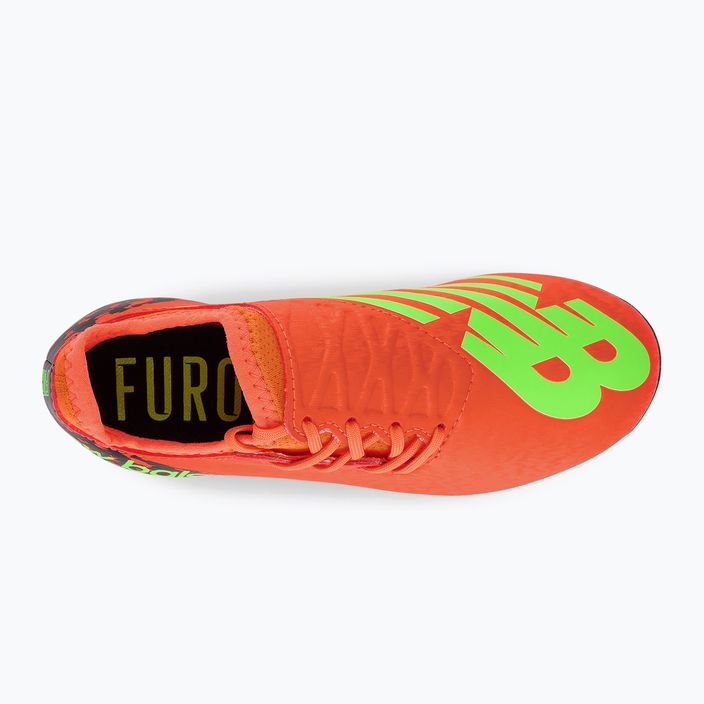 Детски футболни обувки New Balance Furon V7 Dispatch FG Jr orange SJF3FDF7.M.035 13