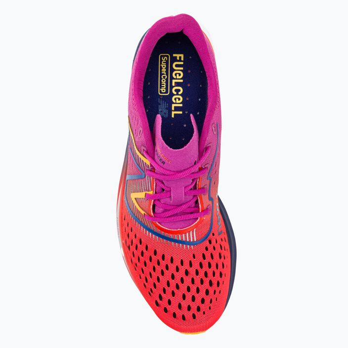 New Balance FuelCell SuperComp Pacer burgundy мъжки обувки за бягане 6