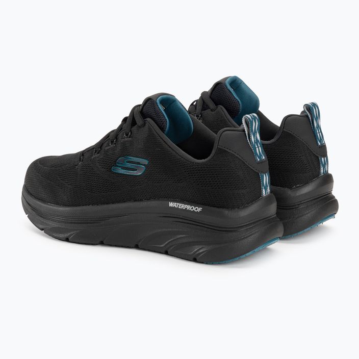 Мъжки обувки SKECHERS D'Lux Walker Get Oasis black/teal 3