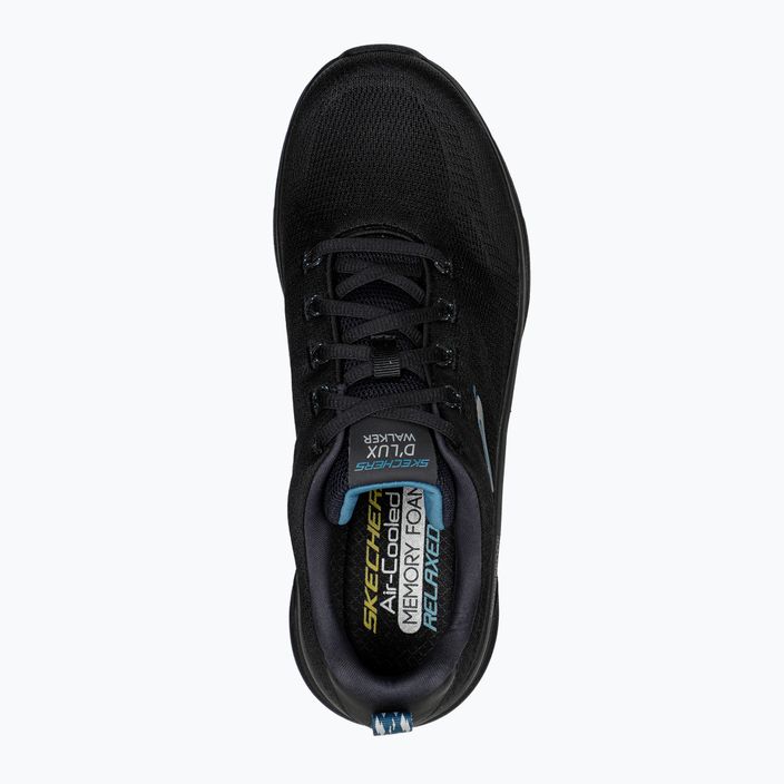 Мъжки обувки SKECHERS D'Lux Walker Get Oasis black/teal 9