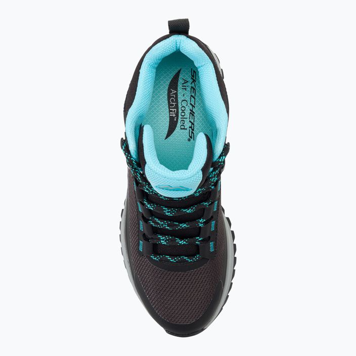 Дамски обувки за трекинг SKECHERS Arch Fit Discover Elevation Gain black/blue 6