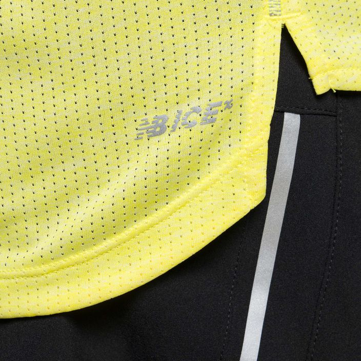 Мъжки тениски New Balance Top Impact Run жълт MT21262CSE 5