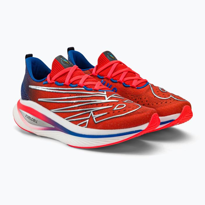 Дамски обувки за бягане New Balance TCS New York City Marathon FuelCell SC Elite V3 червен NBWRCELNY3 4