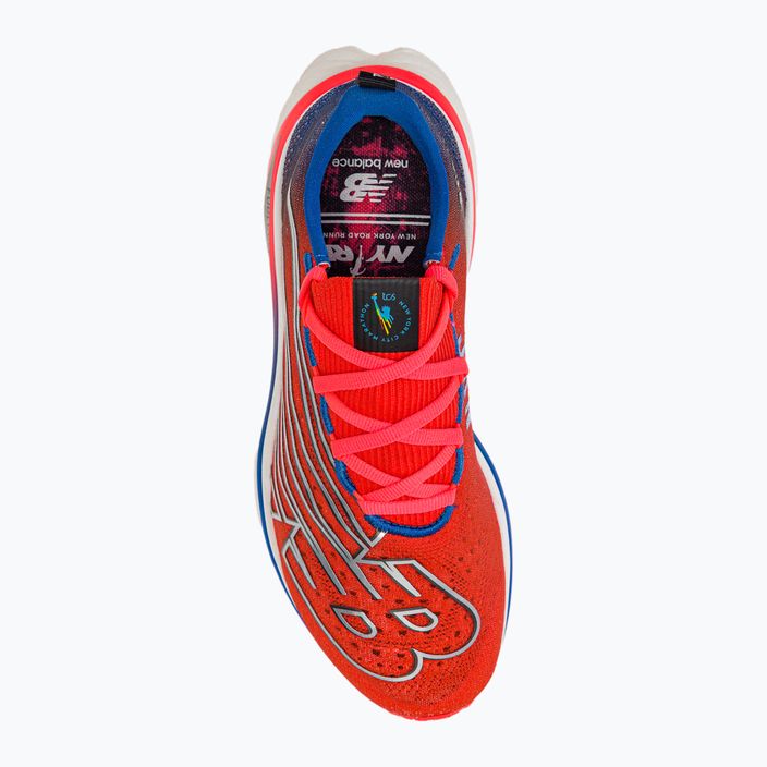 Дамски обувки за бягане New Balance TCS New York City Marathon FuelCell SC Elite V3 червен NBWRCELNY3 6