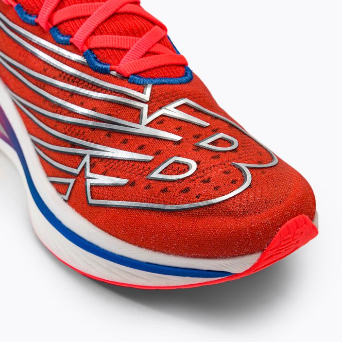 Дамски обувки за бягане New Balance TCS New York City Marathon FuelCell SC Elite V3 червен NBWRCELNY3 7