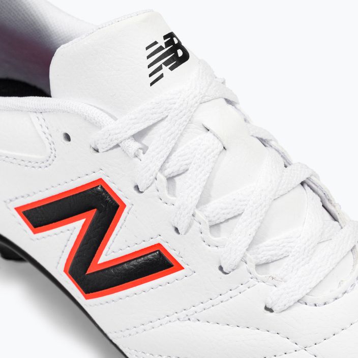 New Balance 442 V2 Academy FG детски футболни обувки бели JS43FWD2.M.035 8