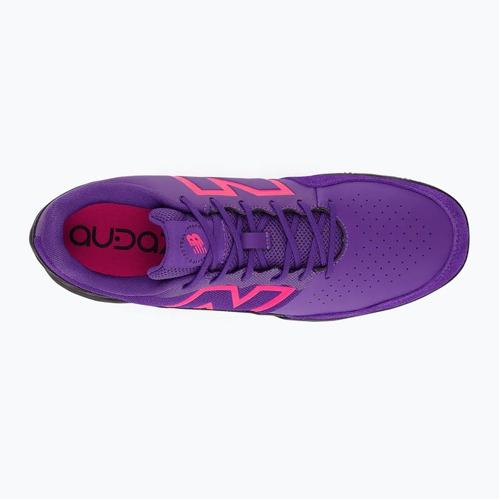 New Balance мъжки футболни обувки Audazo V6 Command IN purple-black SA2IPH6.D.075 15