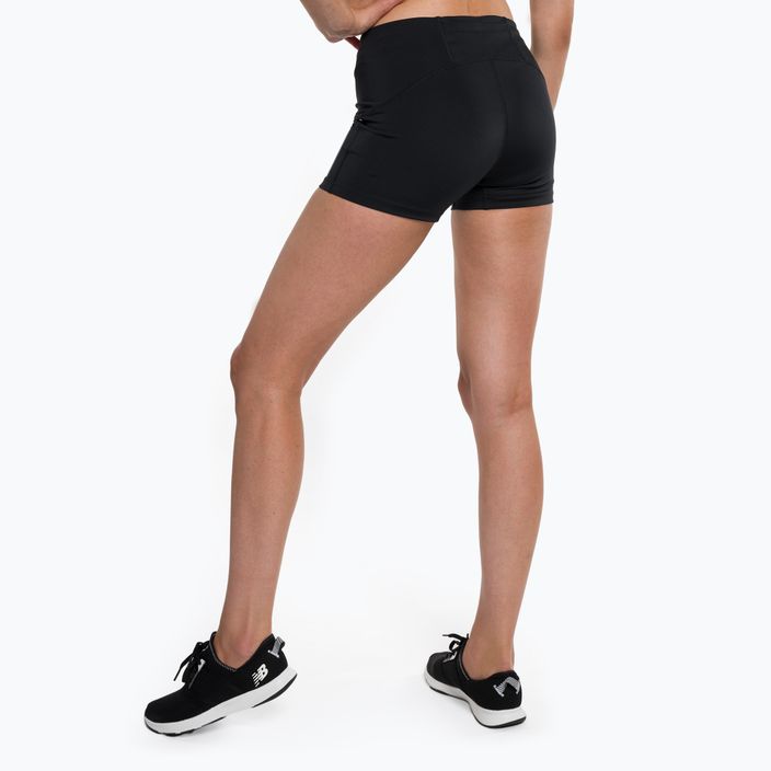 Дамски къси панталони за бягане New Balance Accelerate Pacer 3.5", черни WS31243BK 3