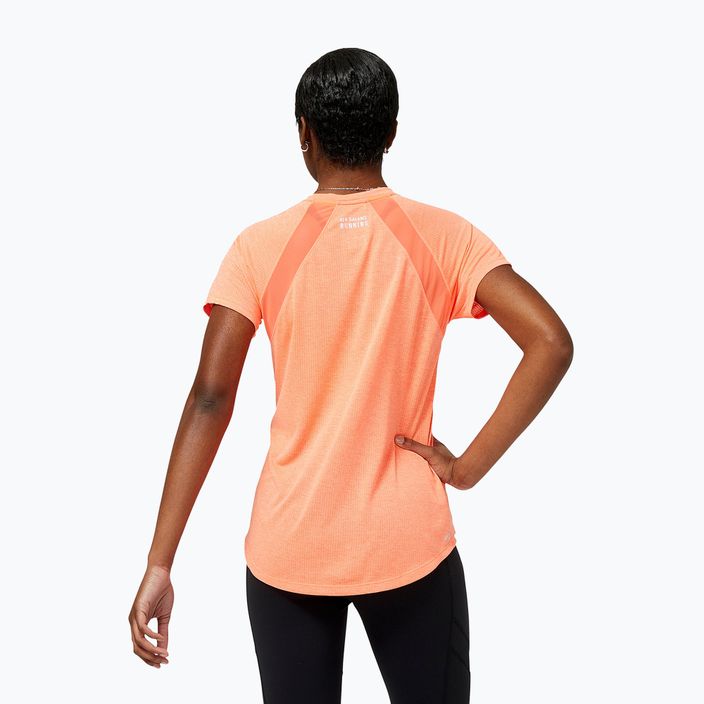 New Balance Top Impact Run дамска тениска за бягане orange NBWT21262 3