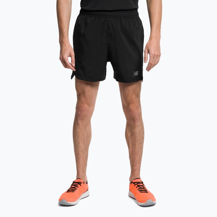 New Balance Accelerate Pacer 5" къси панталони за бягане за мъже, черни MS31244BK